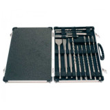 Coffret 12 forets et 5 burins SDS-Plus Makita D-19180