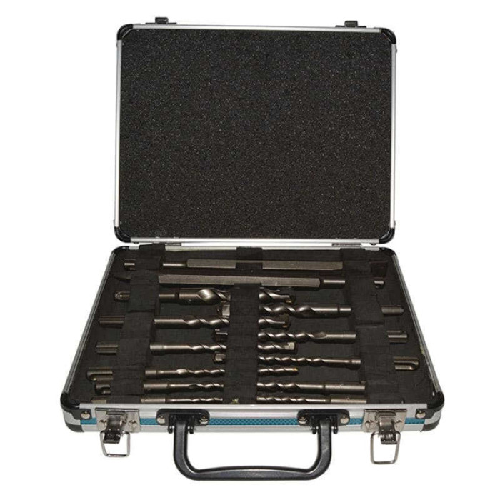 Coffret 11 Forets et 2 Outils Burinage Makita D-42400