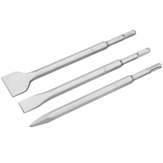 Pack 3 burins SDS-Plus 25 cm pour burineur DeWalt DT60330-QZ