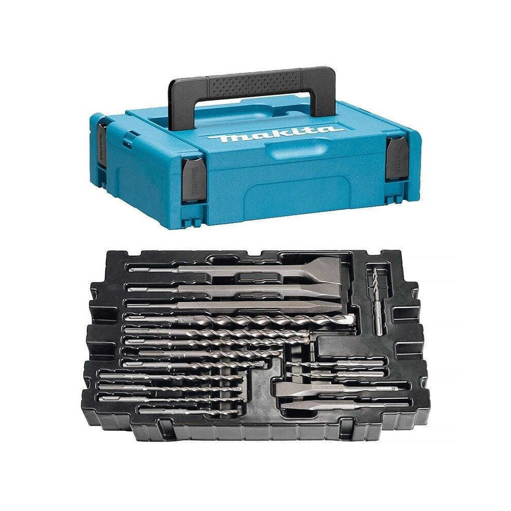 Coffret MAKPAC 12 Forets et 5 Outils Makita B-52059
