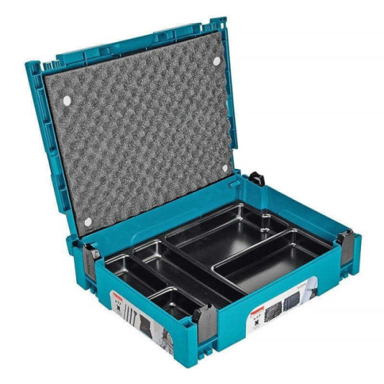 Coffret MAKPAC 12 Forets et 5 Outils Makita B-52059