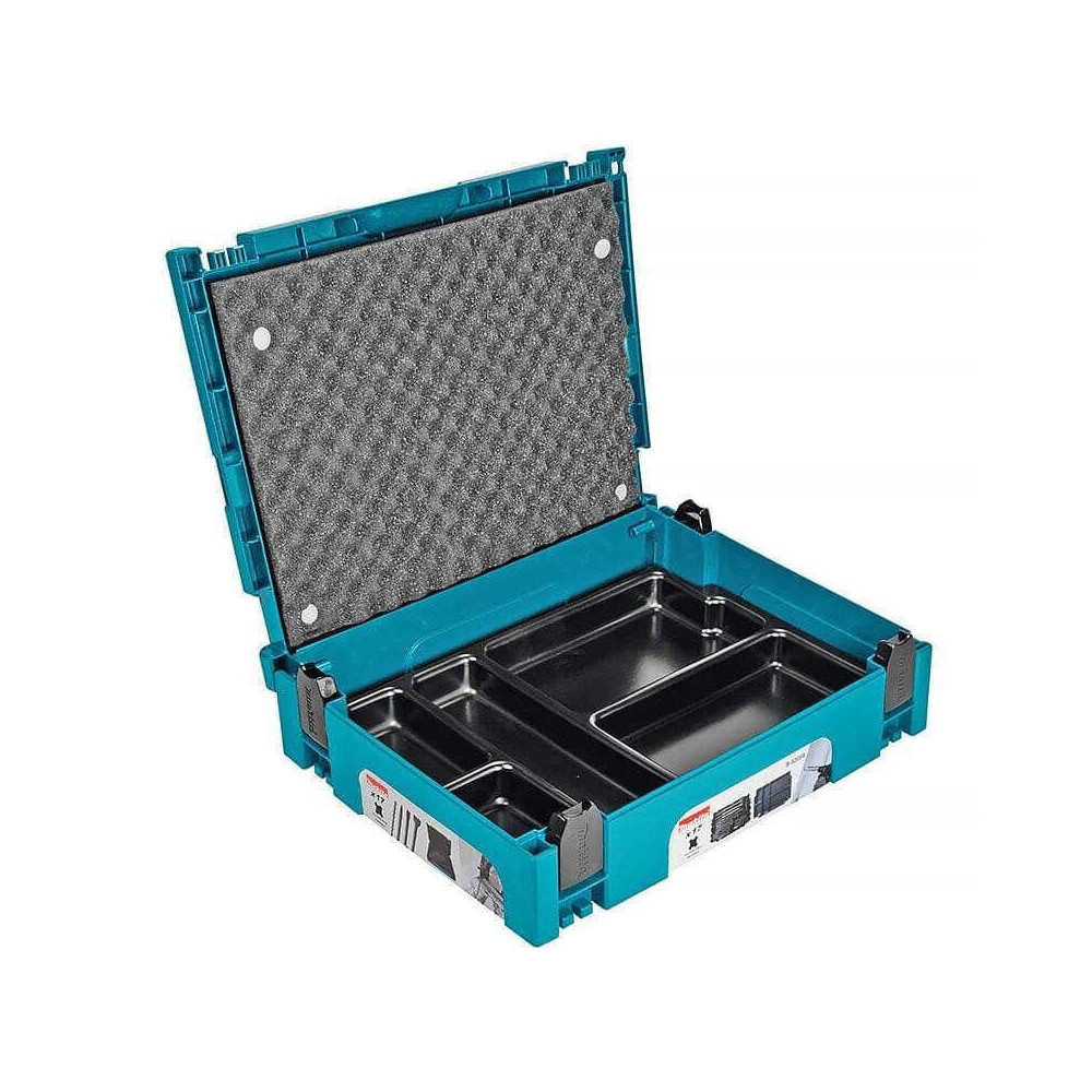 Coffret MAKPAC 12 Forets et 5 Outils Makita B-52059