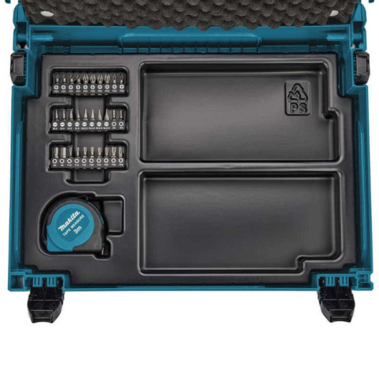 Coffret MAKPAC 65 pcs SDS-PLUS Makita B-69478