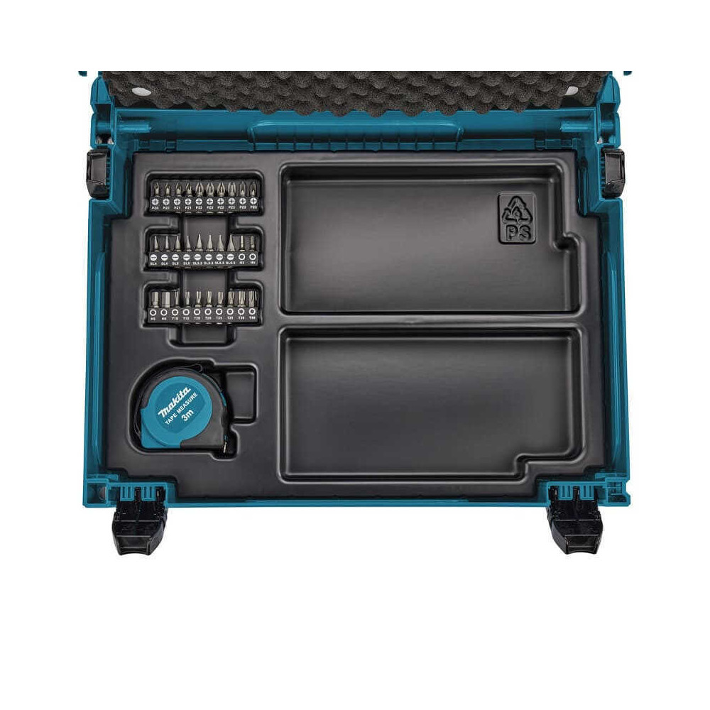 Coffret MAKPAC 65 pcs SDS-PLUS Makita B-69478