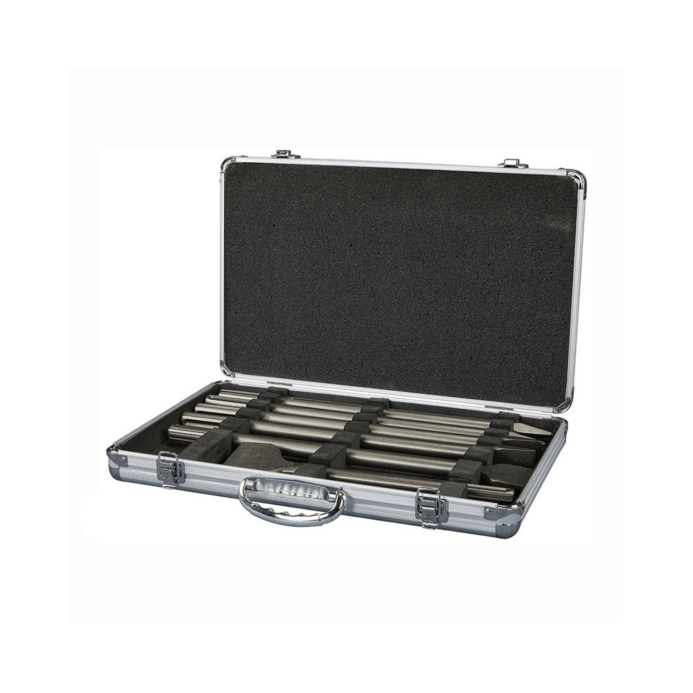 Coffret burins emmanchement SDS-Max 6 pcs Makita D-40565