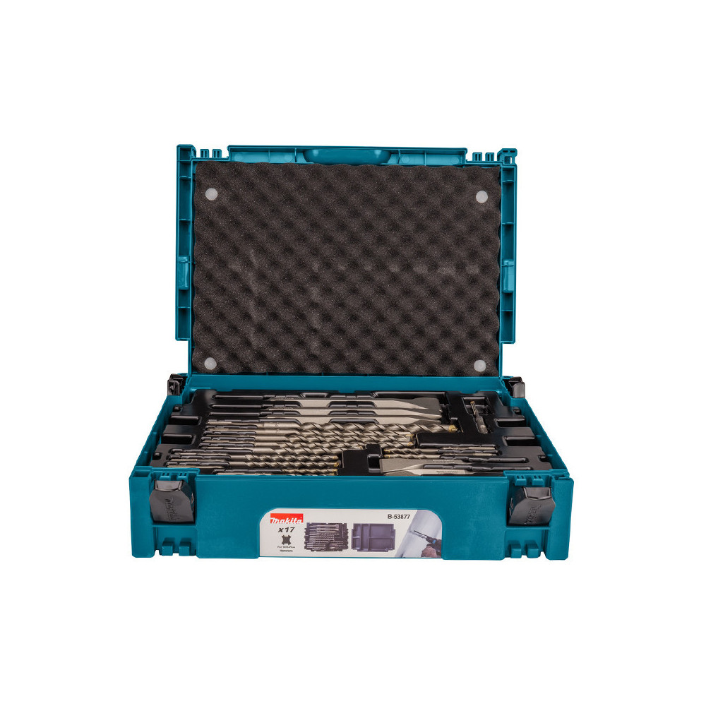Coffret forets et burins SDS 17PCS makpac Makita B-53877