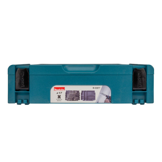 Coffret forets et burins SDS 17PCS makpac Makita B-53877