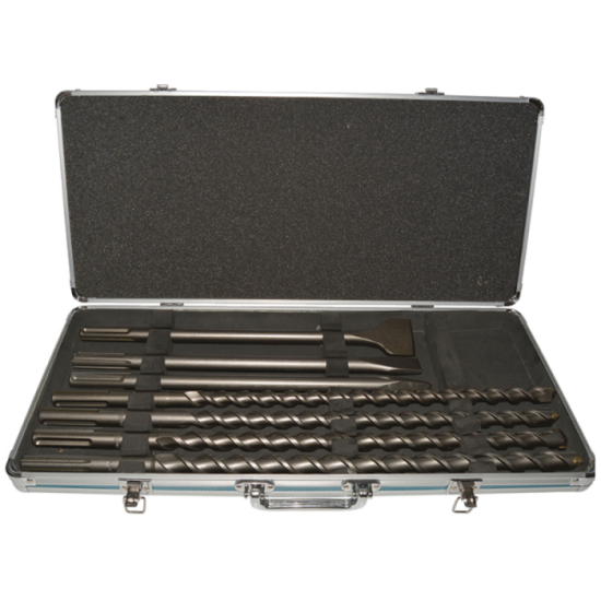 Coffret SDS-Max 4 forets, 1 pointe Makita D-42494