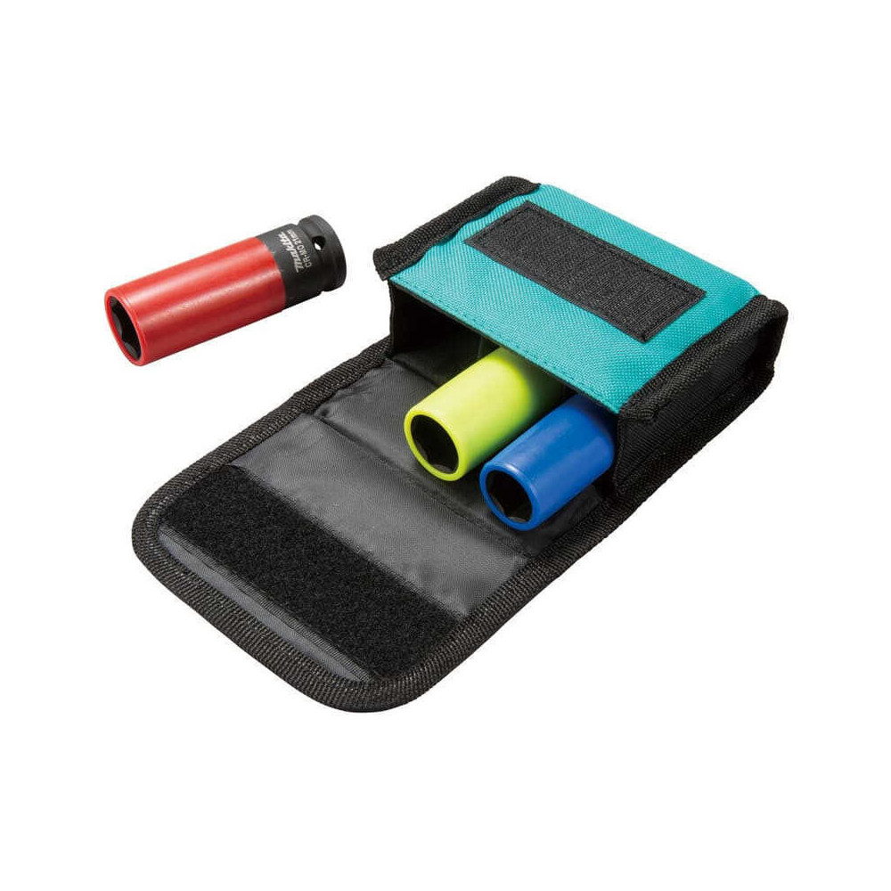 Jeu 3 douilles longues Makita E-12354