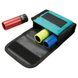 Jeu 3 douilles longues Makita E-12354