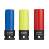 Jeu 3 douilles longues Makita E-12354