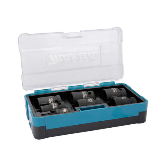 Coffret de 6 douilles pour visseuses à chocs Makita B-69733
