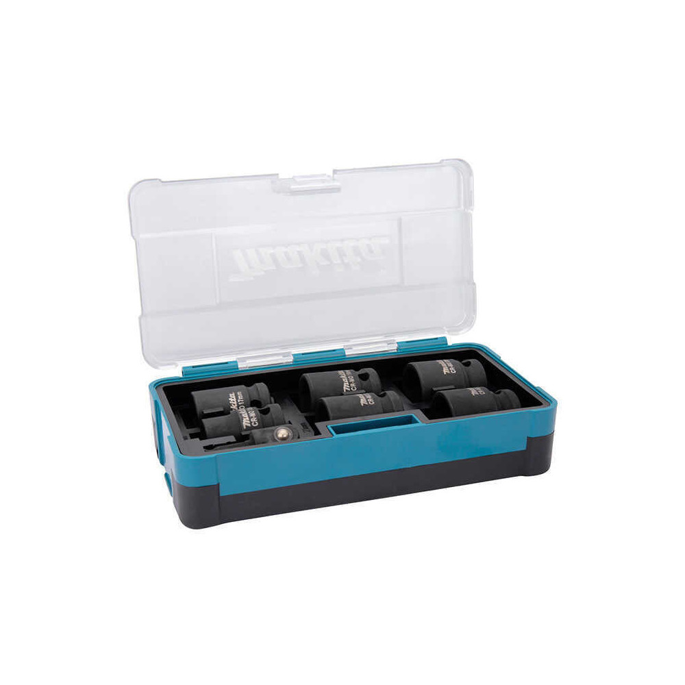 Coffret de 6 douilles pour visseuses à chocs Makita B-69733