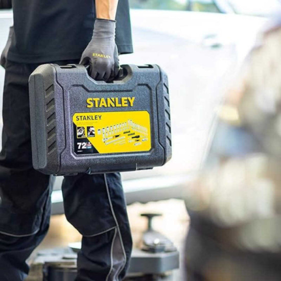Jeu de clés à cliquet 72 dents Stanley STMT82828-1