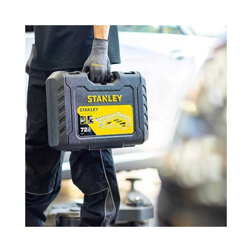 Jeu de clés à cliquet 72 dents Stanley STMT82828-1