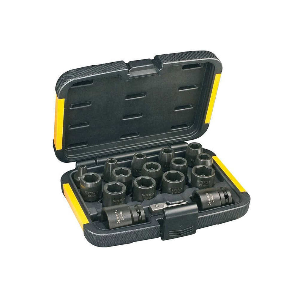 Coffret 17 douilles à chocs DeWalt DT7506-QZ