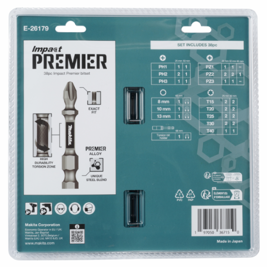 Coffret Makita E-26179