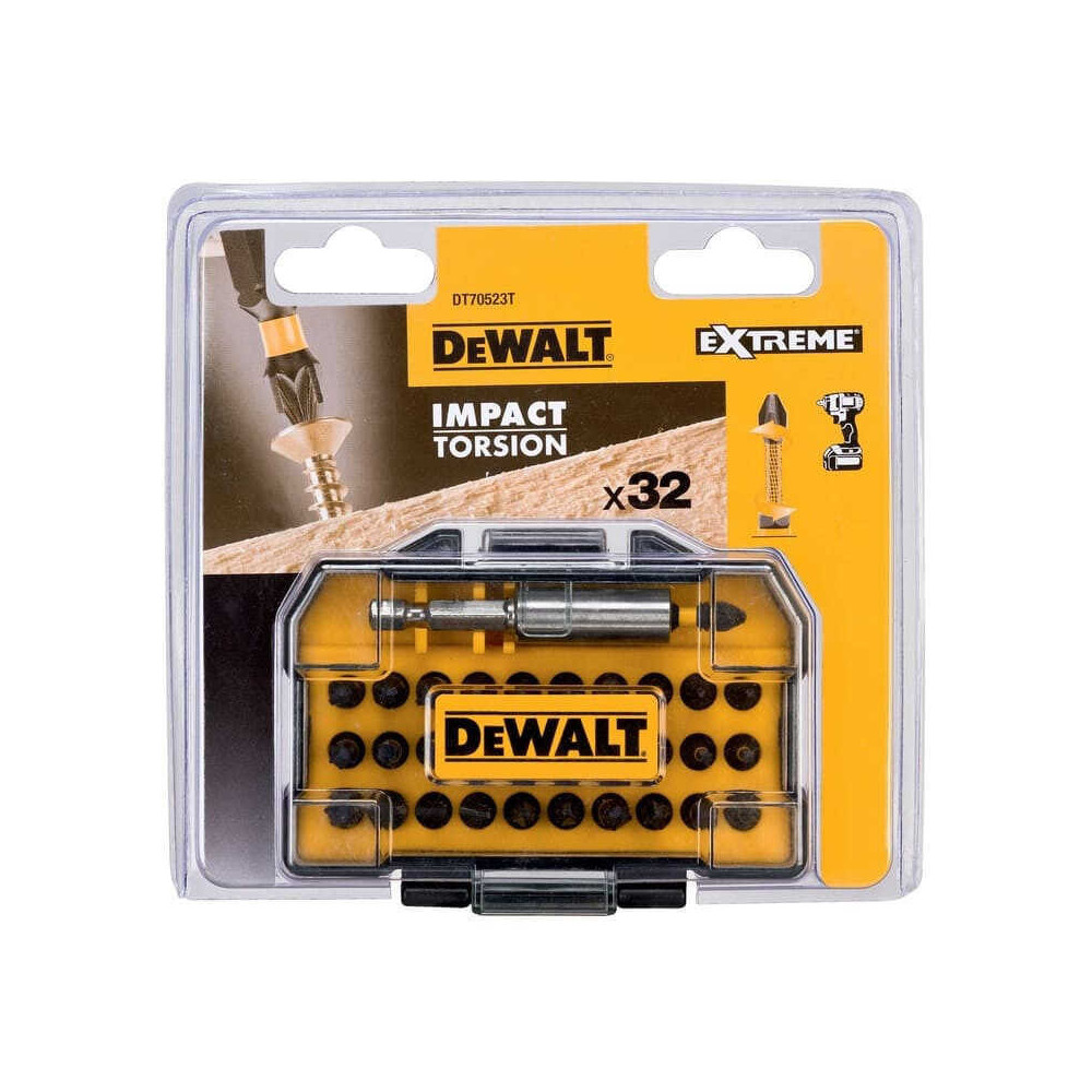 Coffret 32 embouts Impact Torsion DeWalt DT70523T
