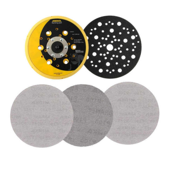 Kit plateau de ponçage 150 mm Mirka KIT_ACCESSOIRES_150MM