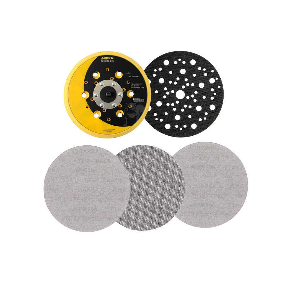 Kit plateau de ponçage 150 mm Mirka KIT_ACCESSOIRES_150MM