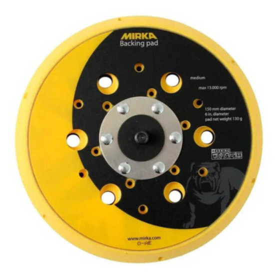 Kit plateau de ponçage 150 mm Mirka KIT_ACCESSOIRES_150MM
