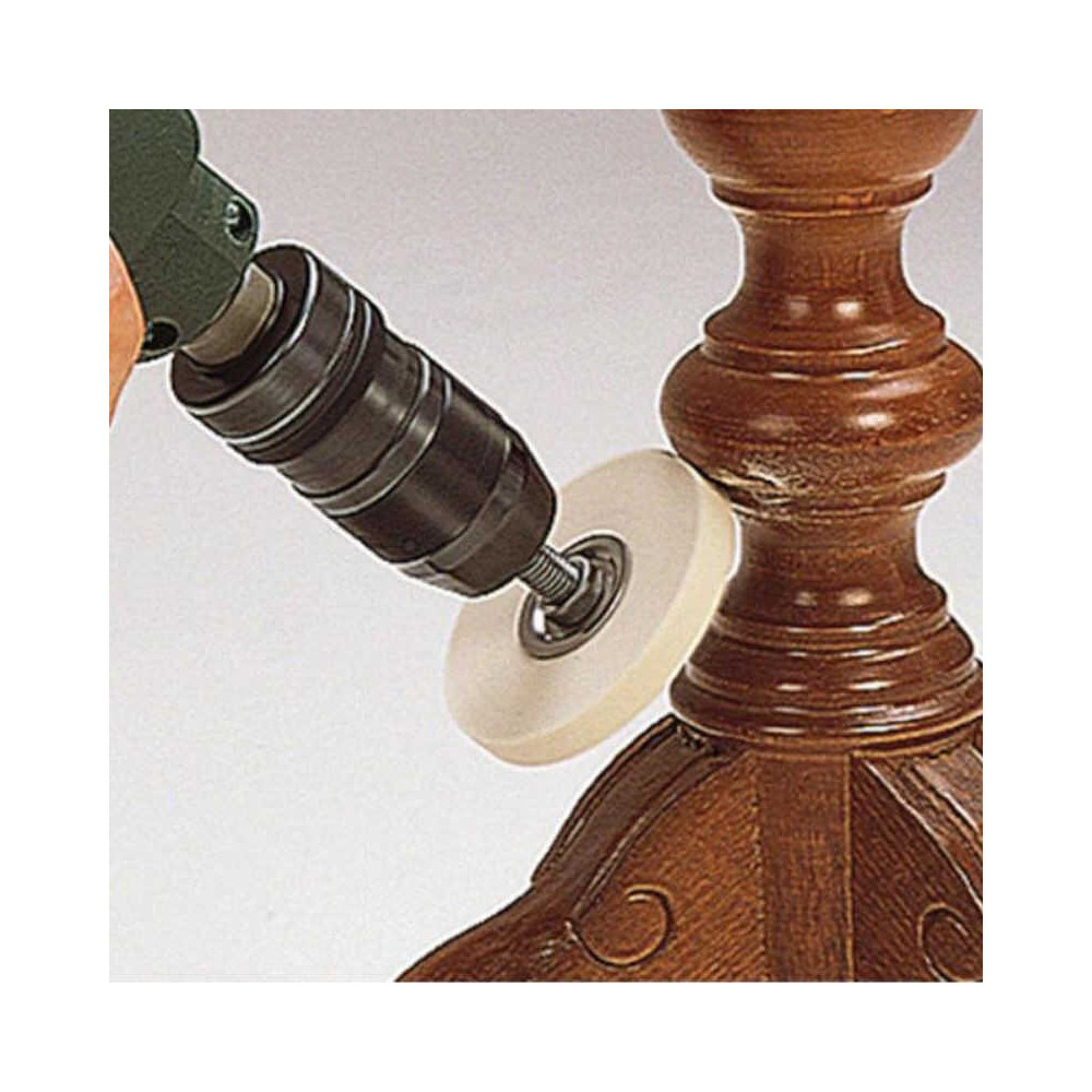 Kit de polissage Wolfcraft 2178000 5 pièces Ø 85 mm