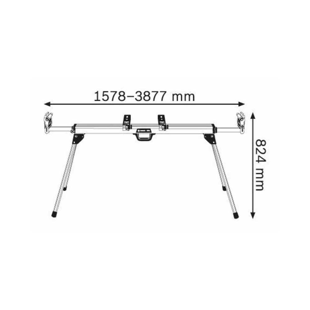 Table scie à onglets Bosch GTA 3800 0601B24000