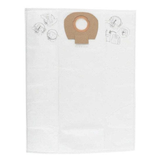 5 sacs aspirateur DE 1025 et 1125 L Mirka 8999000211