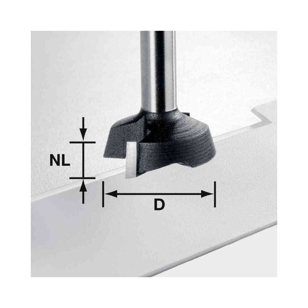 Fraise à surfacer Festool 500368 S8 HW MFK