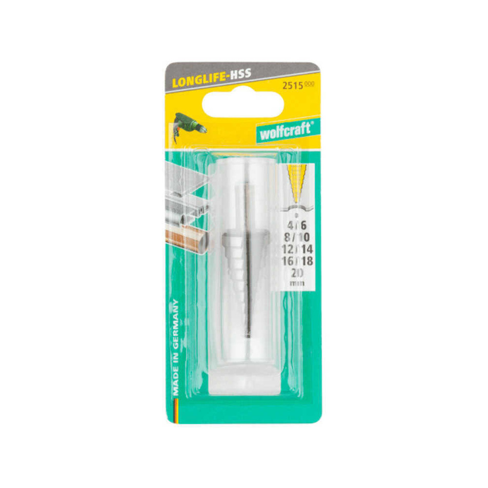 Foret étagé HSS Wolfcraft 2585000 8 à 35 mm