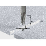 Fraise hélicoïdale Festool 492655 D12/42 S12