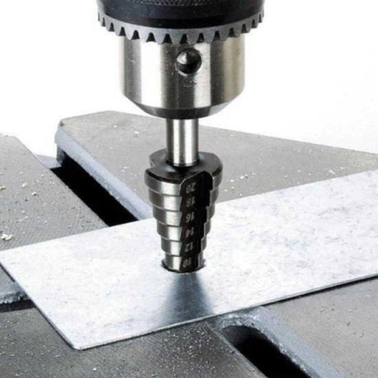 Fraise étagée HSS Wolfcraft 2516000 Ø 8 à 30 mm
