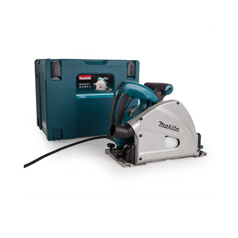 Scie plongeante Makita SP6000J 1 300 W Ø165 mm coffret