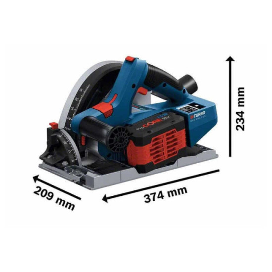 Scie circulaire plongeante Bosch EXPERT EXKT18V-52G