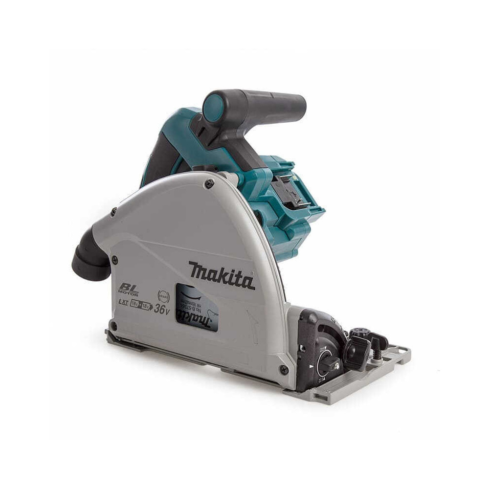 Scie circulaire plongeante Makita DSP600PT2J 36V LXT