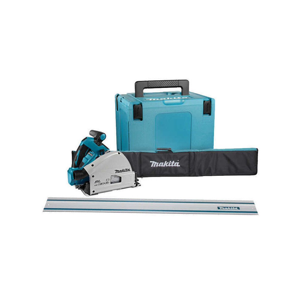 Scie plongeante Makita DSP601ZJU2 36V AWS + rail