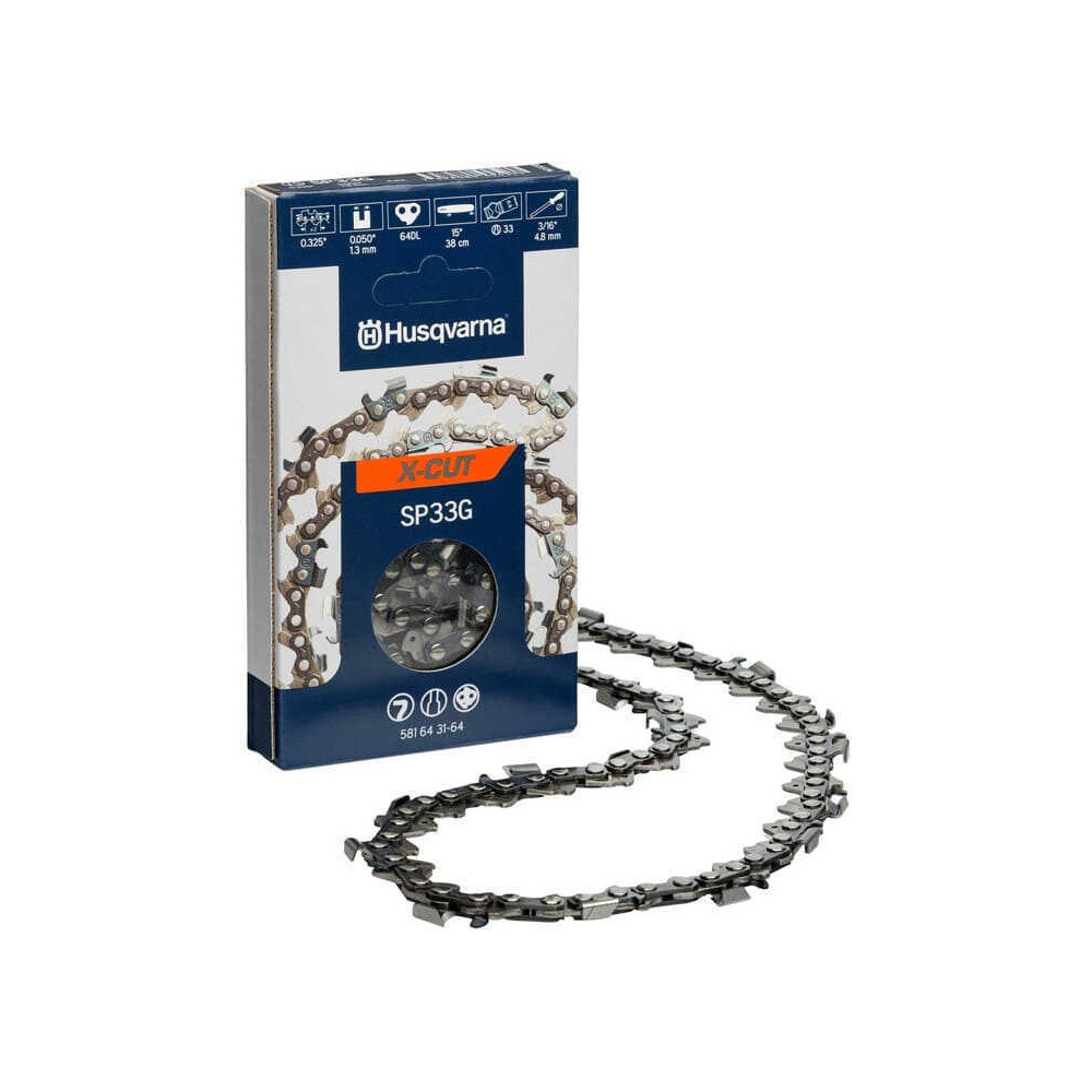 Chaîne Husqvarna X-Cut SP33G 581643164 .325 64 ML