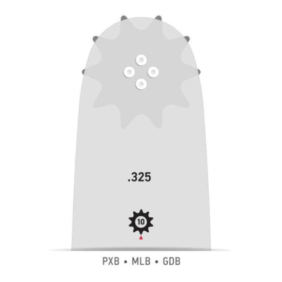 Guide Oregon AdvanceCut 150MLBK095 38 cm .325
