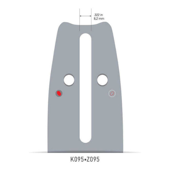 Guide Oregon VersaCut 188VXLGK095 45 cm .325