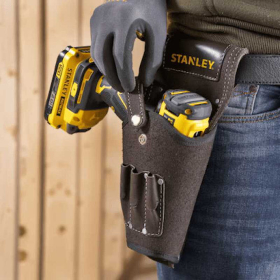 Porte-perceuse en cuir Stanley STST1-80118
