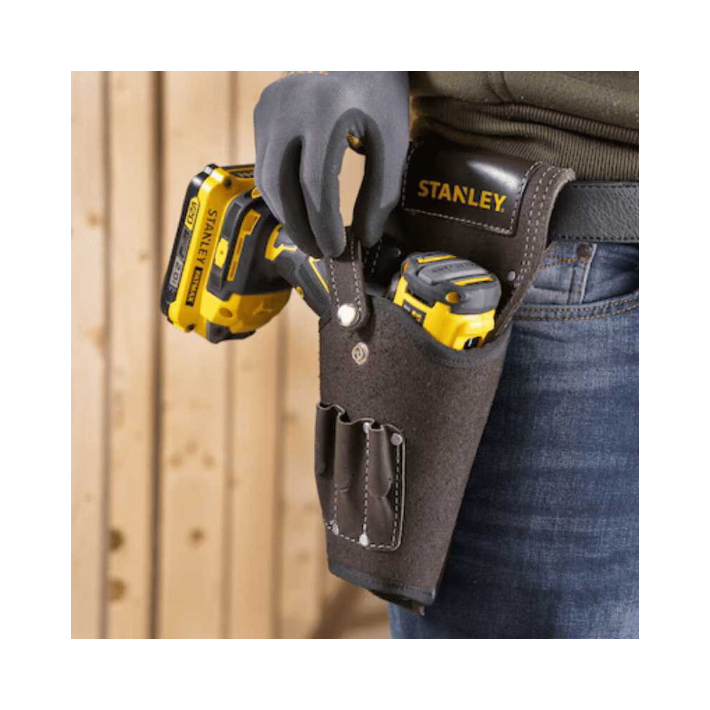 Porte-perceuse en cuir Stanley STST1-80118