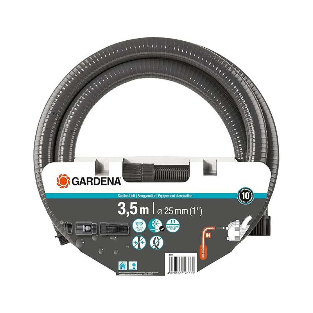 Kit d'aspiration Gardena 1411-20 3,5 m