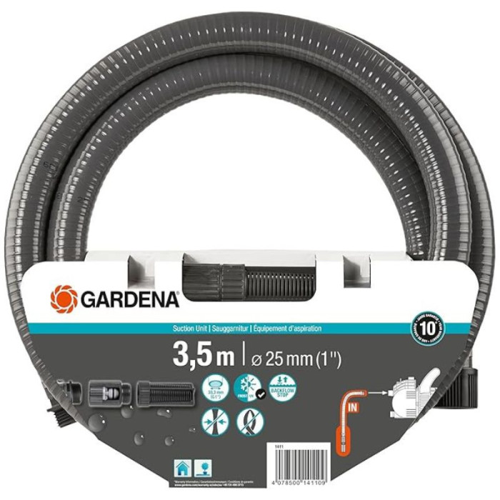 Kit d'aspiration Gardena 1411-20 3,5 m