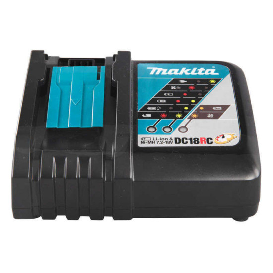 Chargeur rapide Makita DC18RC 14,4 et 18V LXT