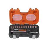 Assortiment 16 douilles Bahco S160 1/4 pouce