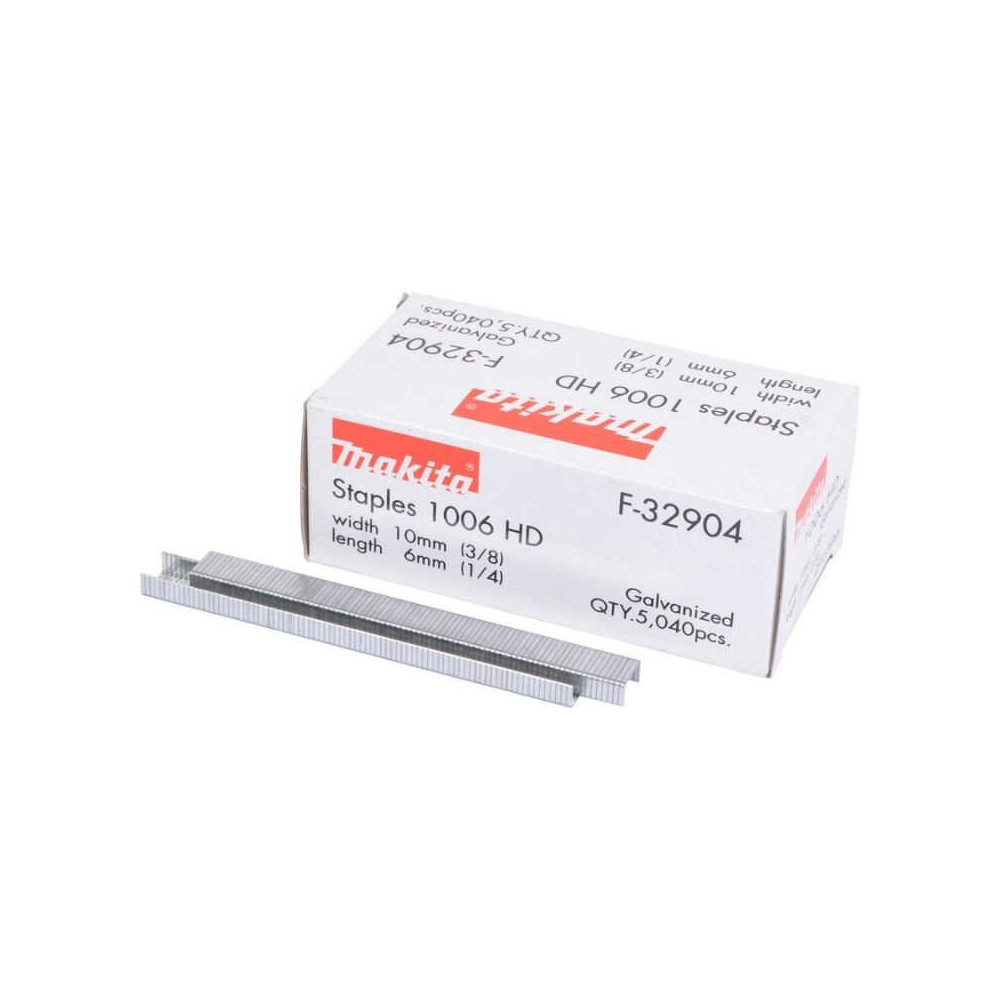 Agrafes Makita F-32904 10 x 6 mm x 5040