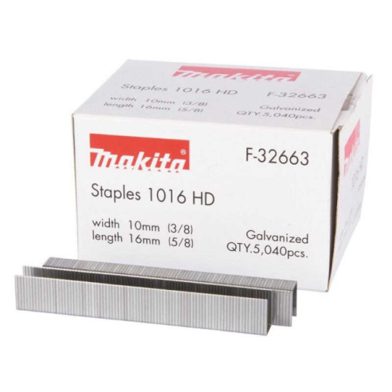 Agrafes Makita F-32663 10 x 16 mm x 5040