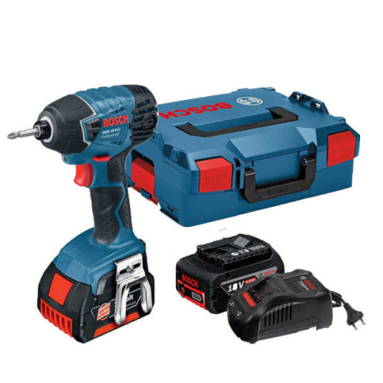 Visseuse à chocs Bosch GDR 18V-LI 2x5,0 Ah