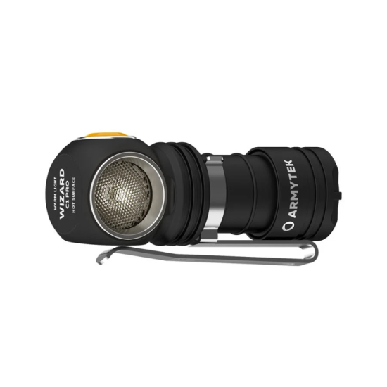 Lampe frontale Armytek Wizard C1 Pro Magnet F09001PW - 930 lm - lumière chaude - batterie 18350