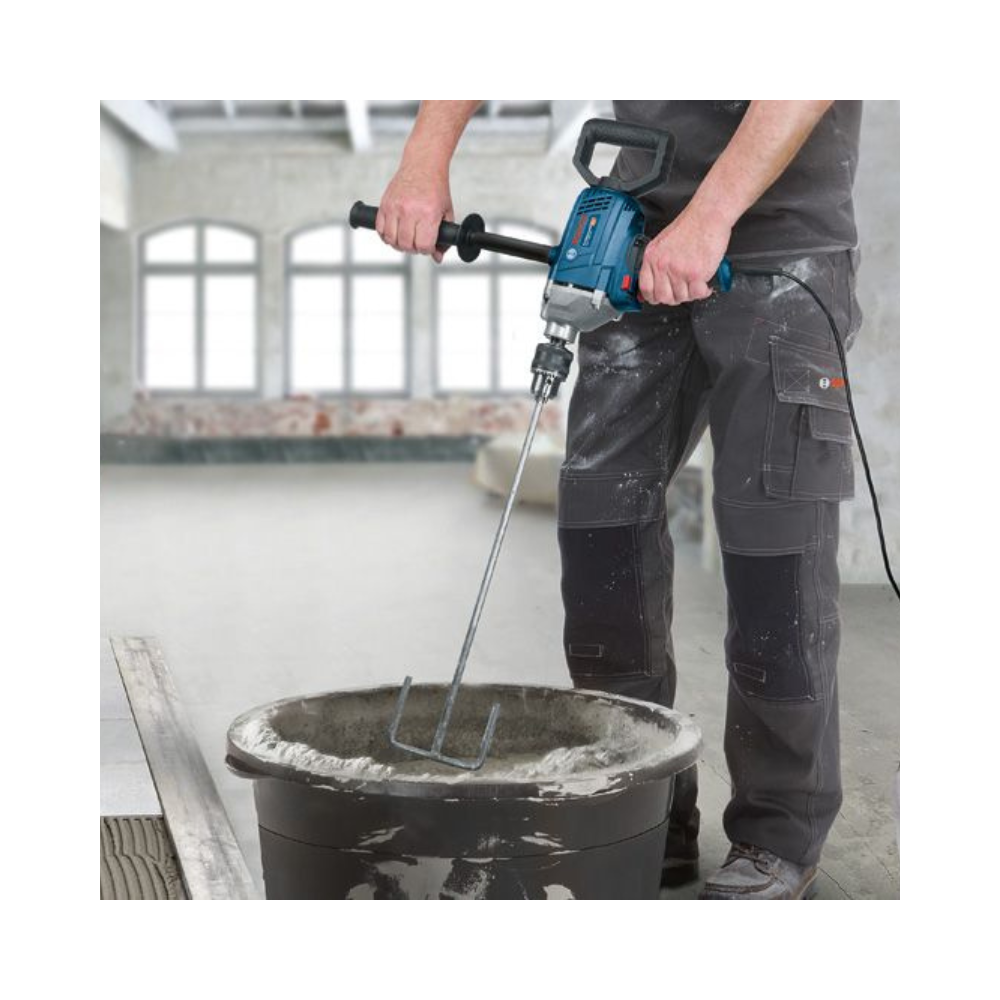 Perceuse malaxeur filaire Bosch 06011B0000 GBM 1600 RE - 850 W - mandrin à clé 16 mm
